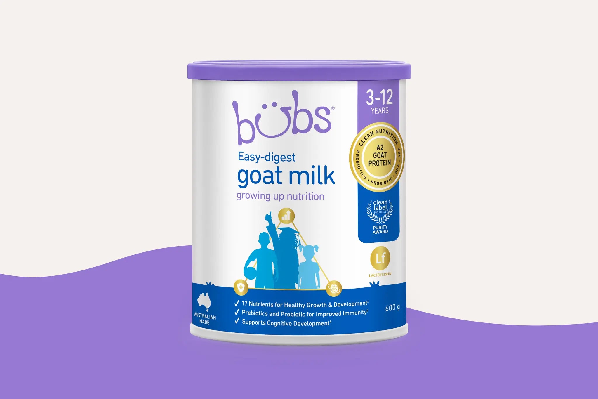 Bubs Easy-digest Goat Milk Growing Up Nutrition