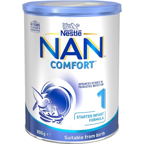 Nan COMFORT 1 Infant Formula Newborns Suitable From Birth 800g